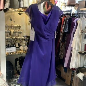 Jj’s purple dress sz 18p